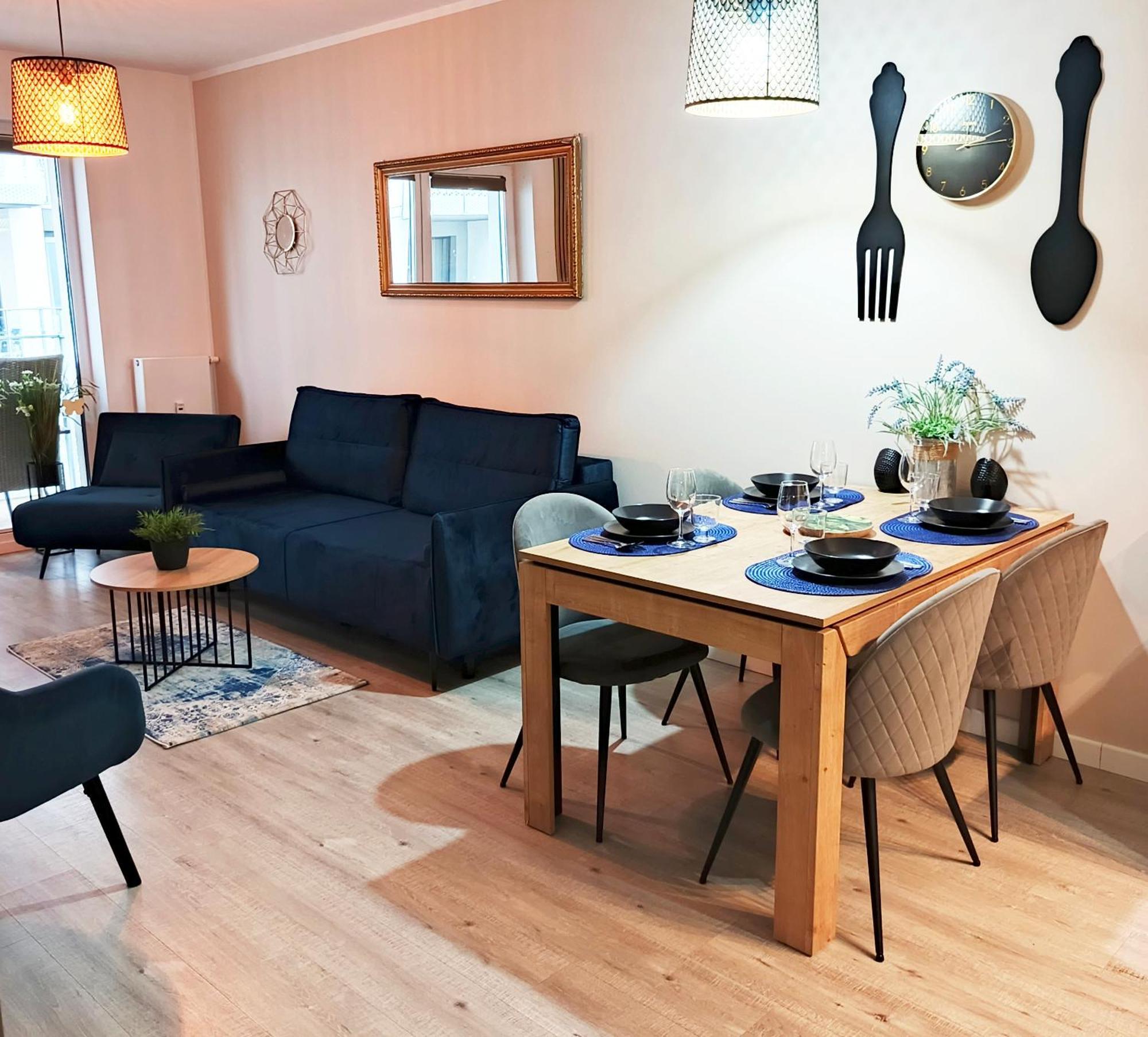 Apartament Z Wellness Nadmorskie Tarasy Kolobrzeg Bagian luar foto