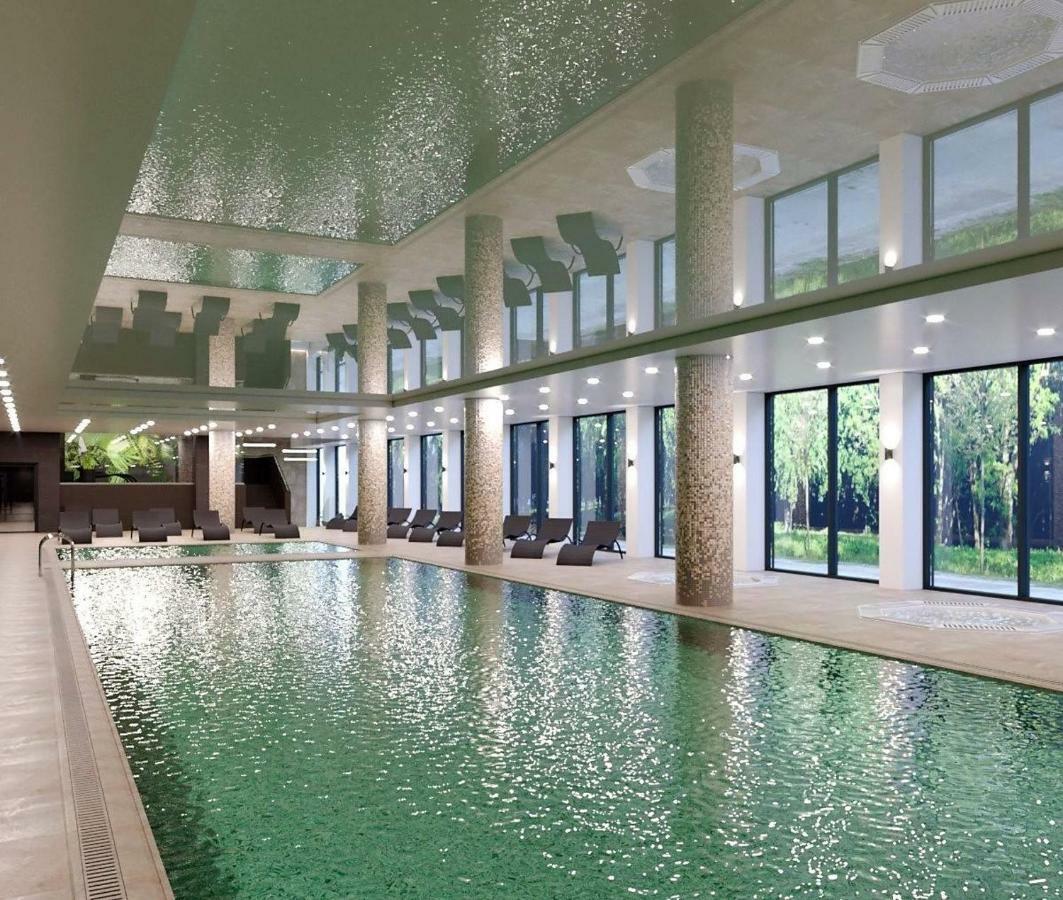 Apartament Z Wellness Nadmorskie Tarasy Kolobrzeg Bagian luar foto